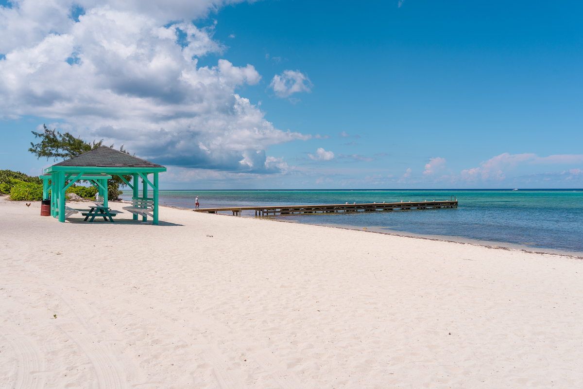 Colliers Beach in Grand Cayman.