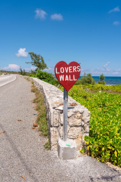 Lover's Wall in Grand Cayman