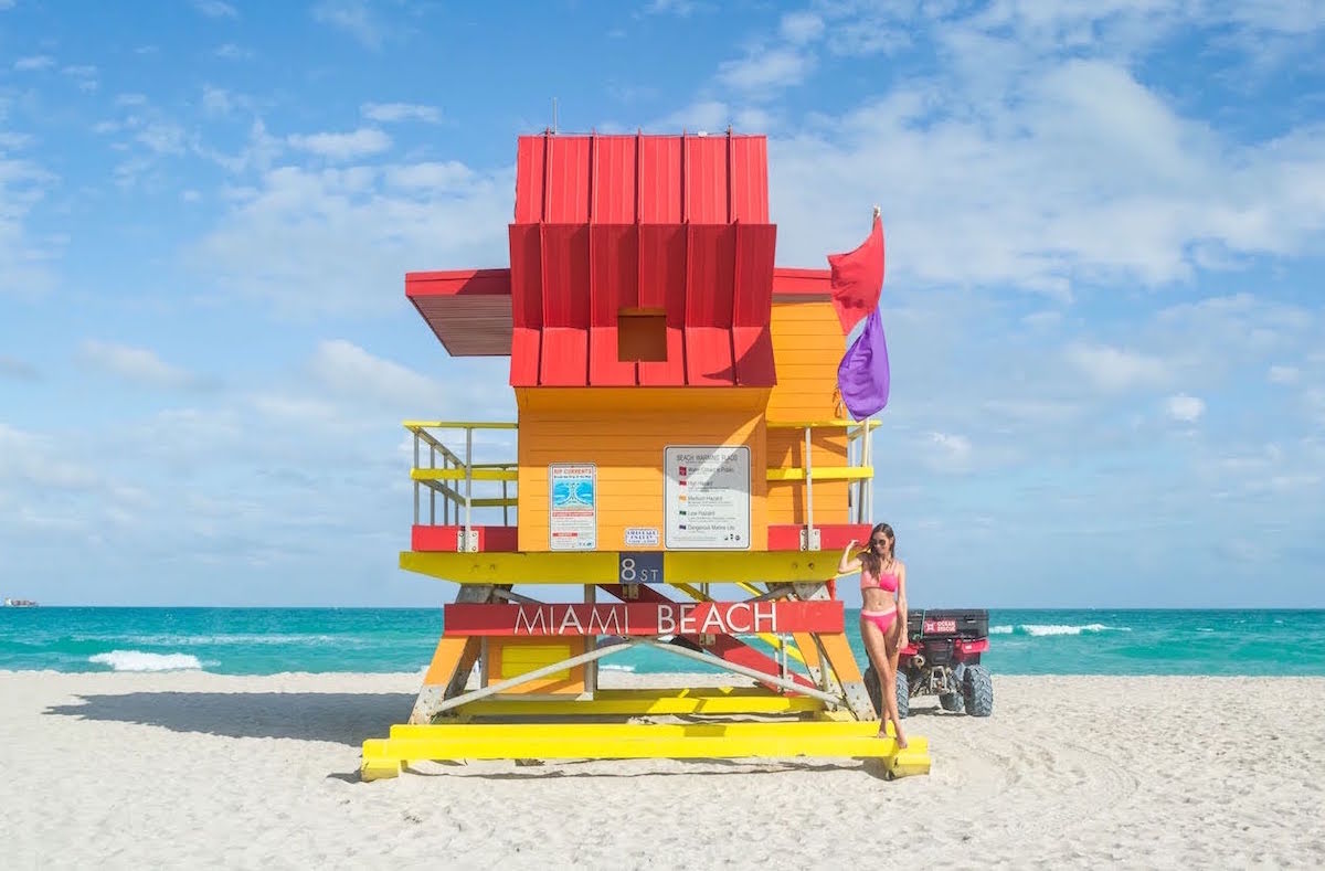 The best places to take pictures in Miami, Florida.