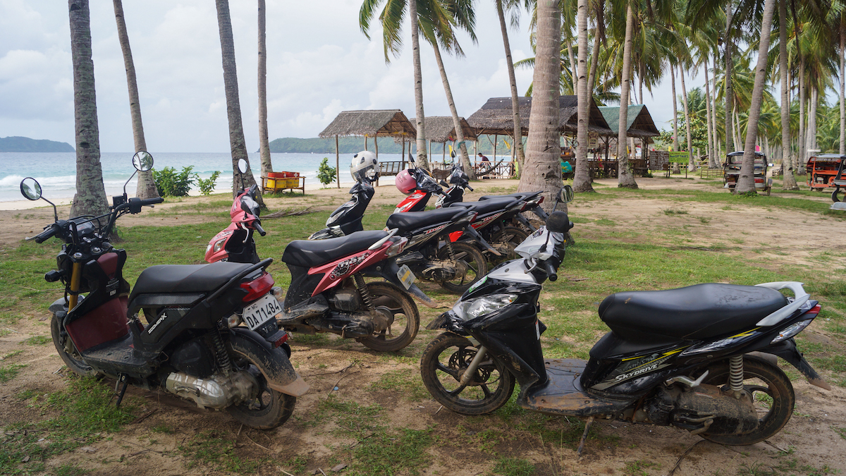 Exploring the Philippines by motorbike. 
