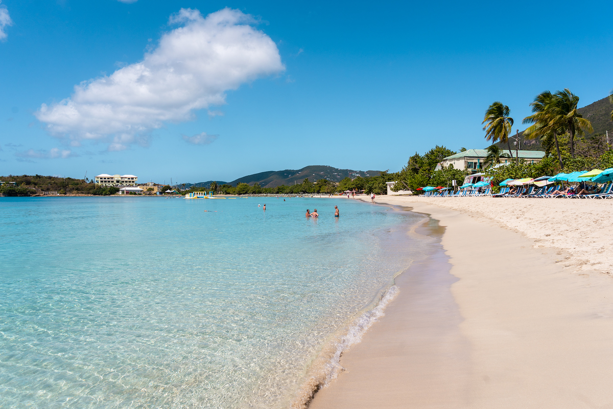 St. Thomas has some of the best beaches in the US Virgin Islands.