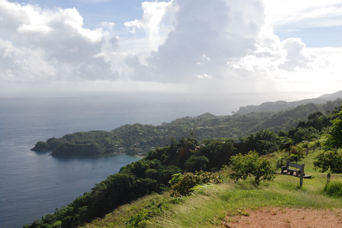 Mount Dillon lookout in Tobago.