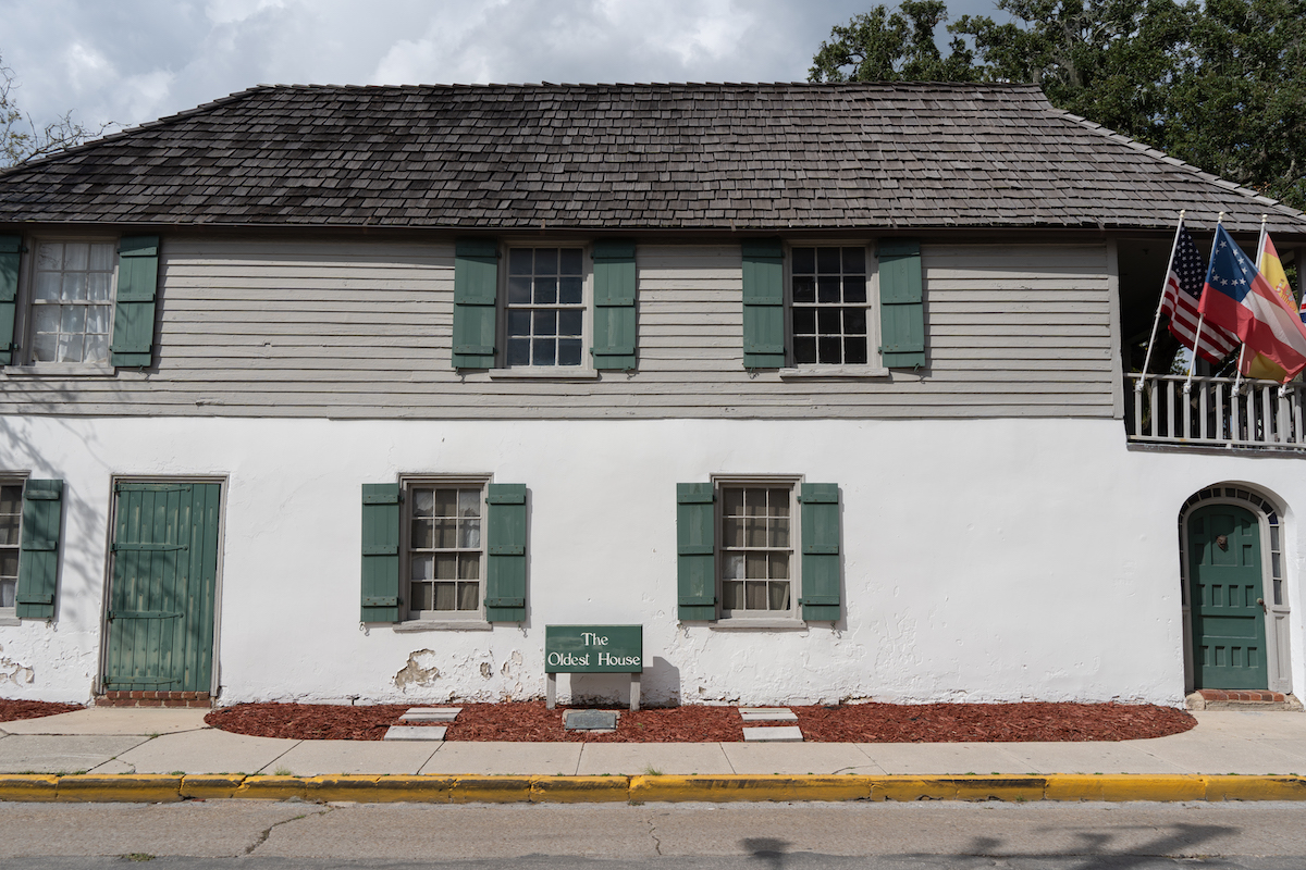 The oldest house in the USA.