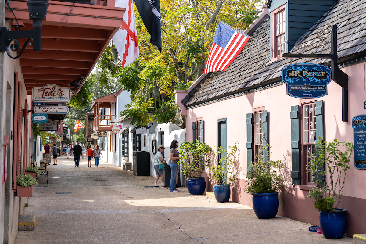 Exploring the historic district is one of the top things to do in St. Augustine. 