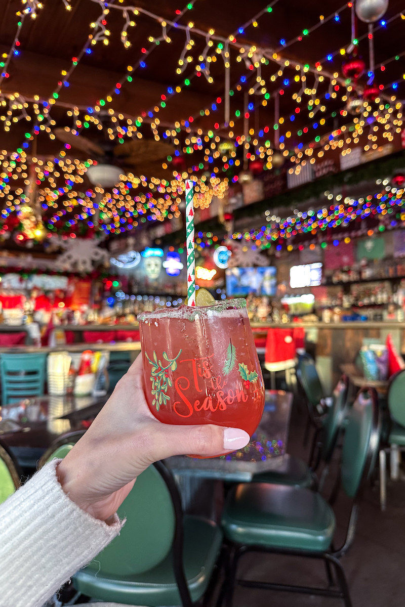 The Tipsy Taco Christmas pop up bar.