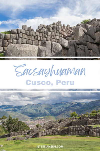 The Incan ruins in Cusco, Peru.