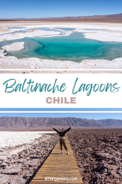 The Hidden Lagoons of Baltinache located outside San Pedro in the Atacama Desert in Chile.