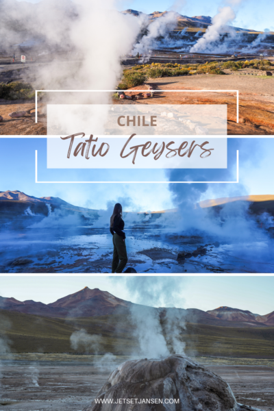 Sunrise tour to the geysers in Chile's Atacama Desert.