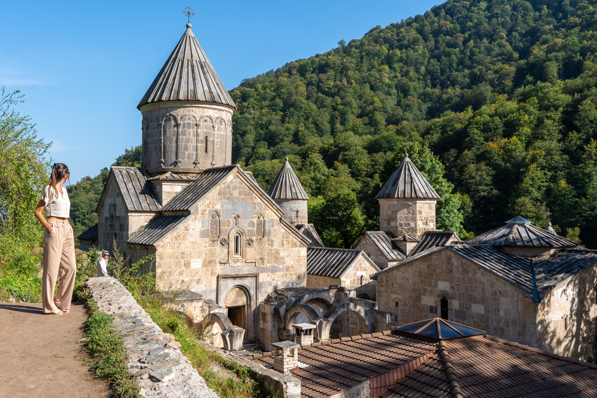 The Haghartsin Monastery is one of the prettiest monasteries in Armenia to see.