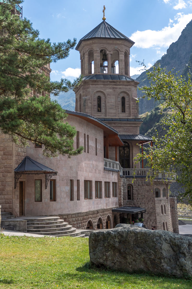 The Dariali Monastery in Georgia.