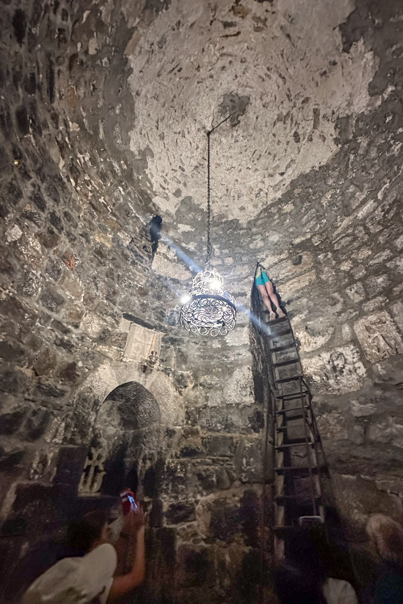 The prison of Gregory the Illuminator in Armenia.