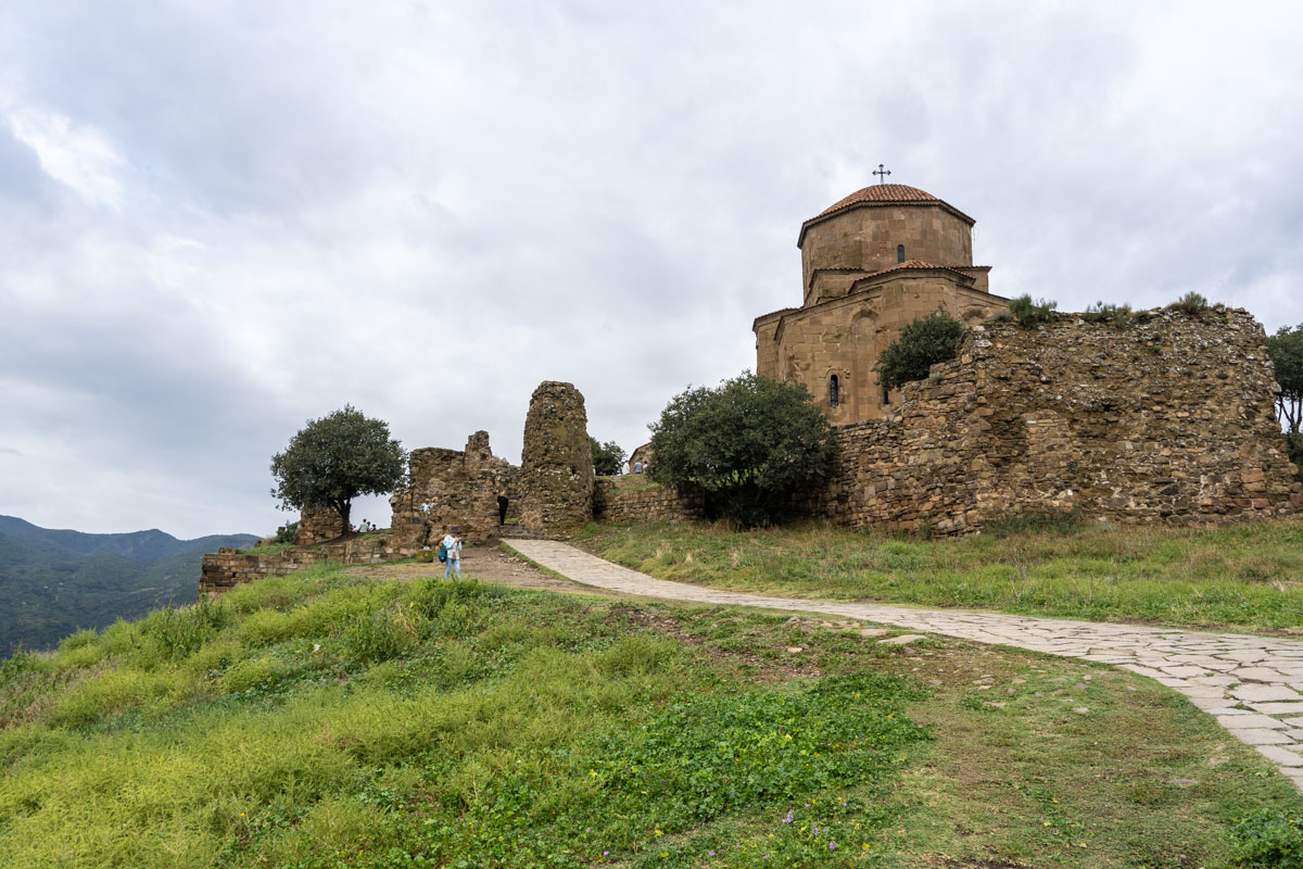 The Jvari Monastery in Georgia.