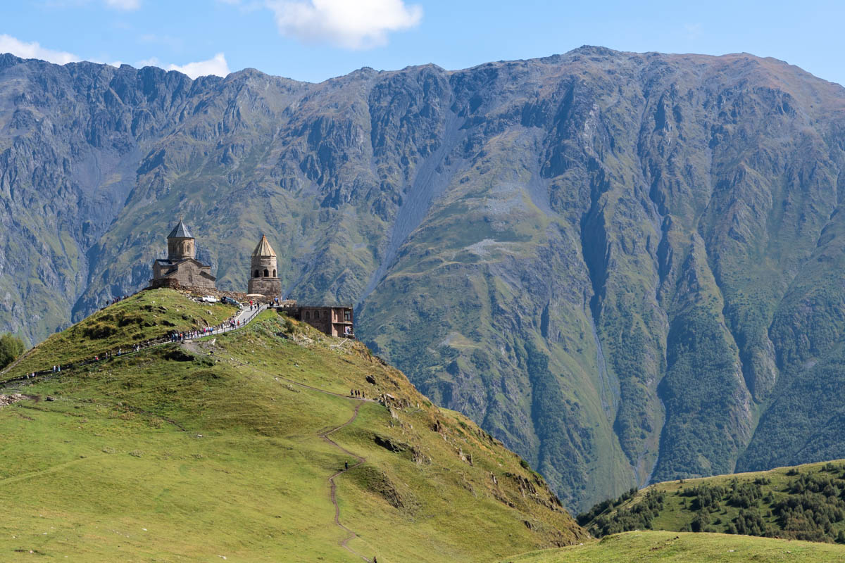 One of the most beautiful churches in Georgia: Gergeti Trinity Church