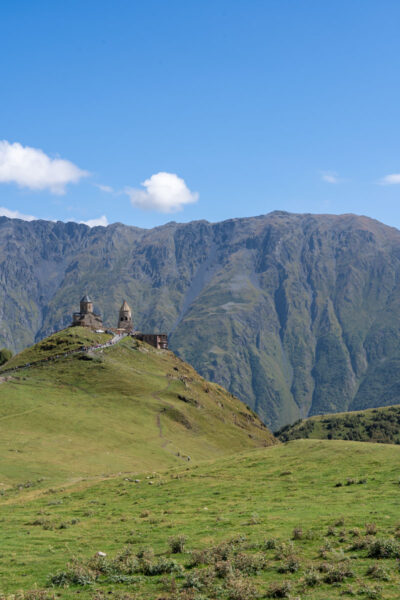 Gergeti Trinity Church in Georgia.