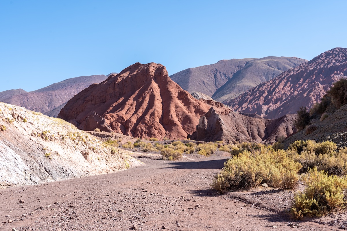 Rainbow Valley in Chile.