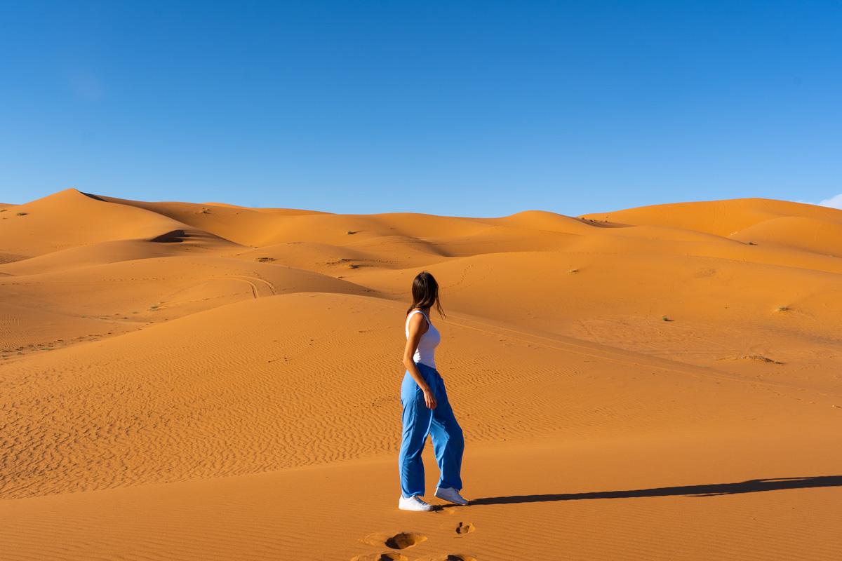 One week itinerary for Morocco.