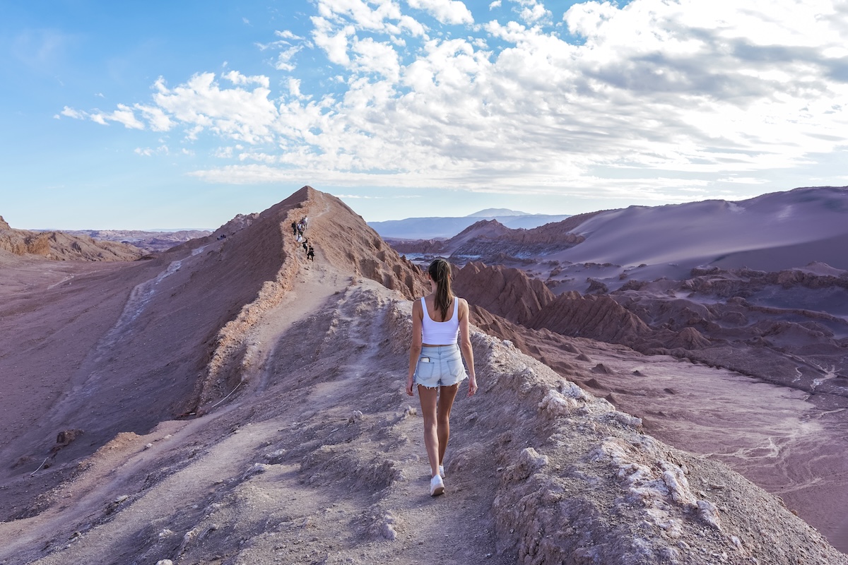 Moon Valley is one of the tops sites on a Chile itinerary to the Atacama Desert.