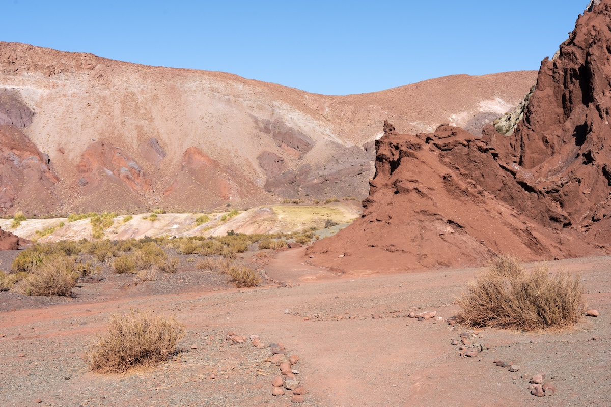Rainbow Valley in the Atacama Desert.