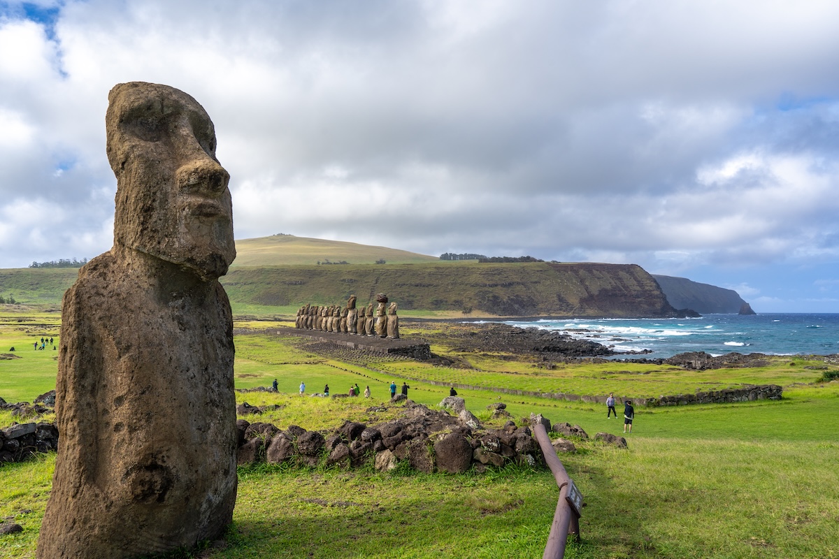 Seeing the Moai statues is the top thing to do in Easter Island.