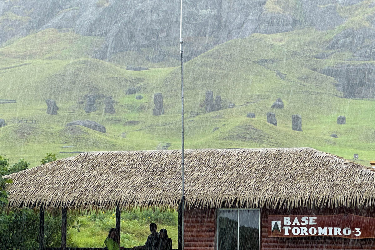 The weather on Easter Island can be a bit unpredictable on the shoulder seasons.