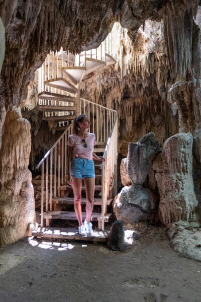 The Crystal Caves in Grand Cayman.