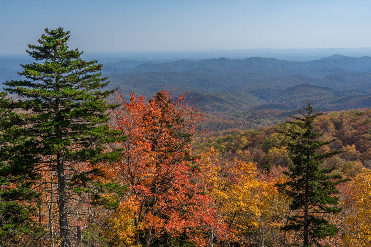 A few of the Blue Ridge Mountains in the fall.